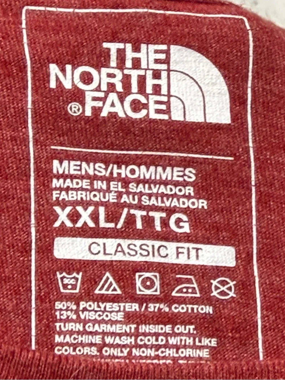 The North Face Get Lost Red Crewneck Men's Tshirt